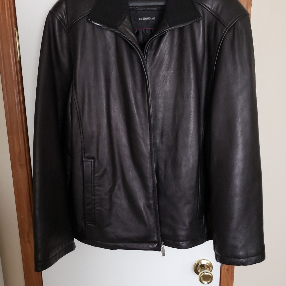 Leather jacket